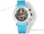 TW Factory Rolex Daytona 40*12.4mm Dandong 4802 Movement Blue Rubber Band Watch